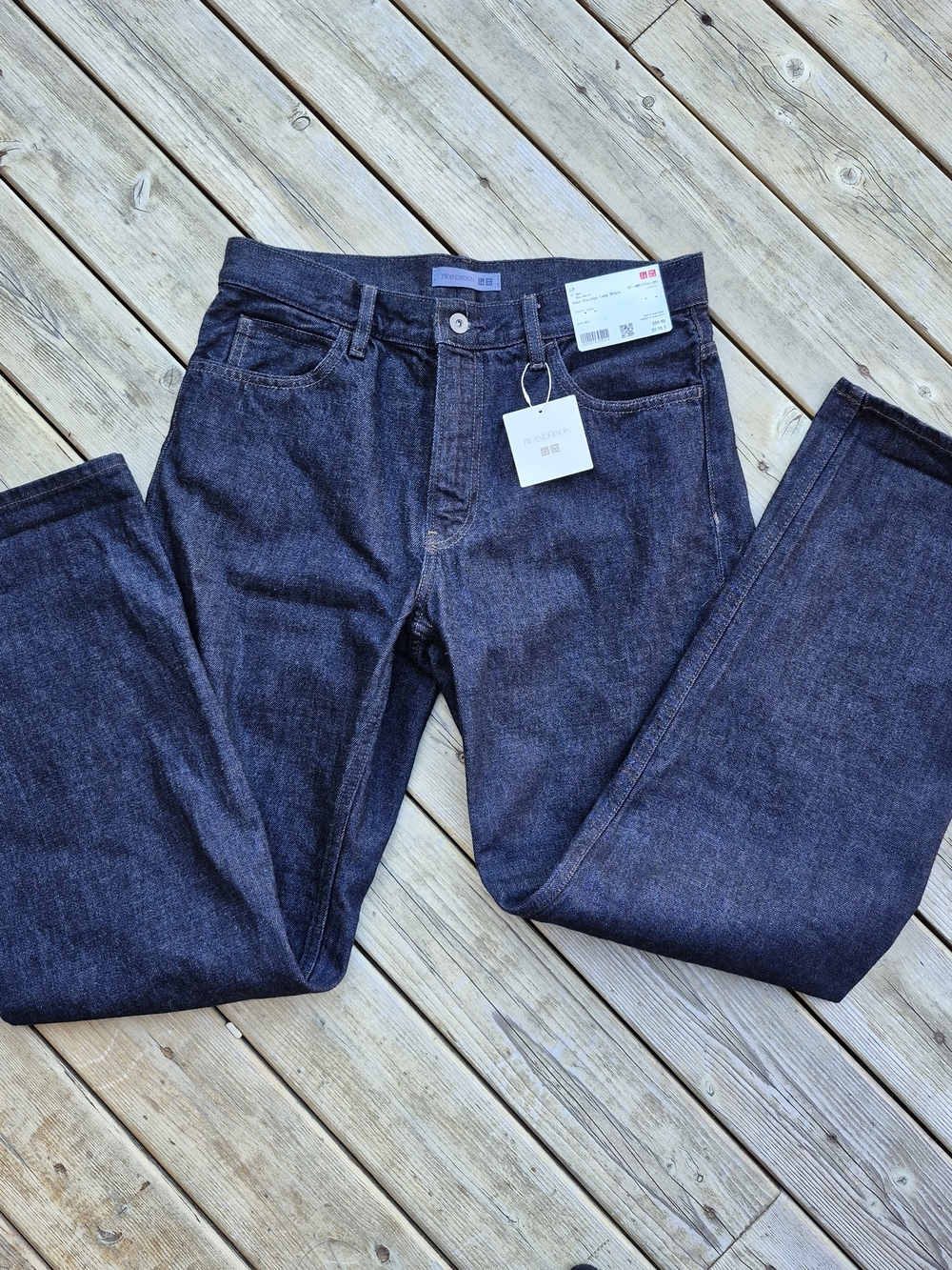 Uniqlo Men's Relaxed Jeans Indigo Denim